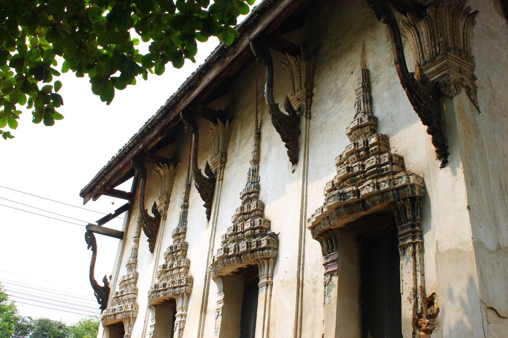 Out of the way temple somewhere in Bangkok. 
