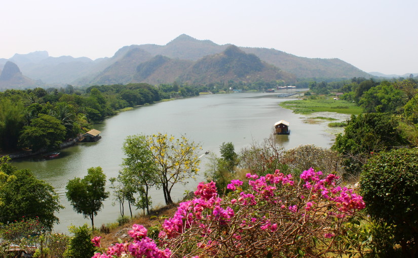 Kanchanaburi Province, ThailandThe River Kwai, a Rafthouse, and A Waterfall Hike