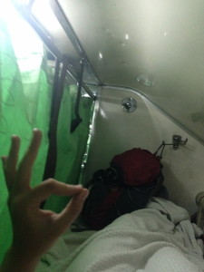 My cozy bed for the night!