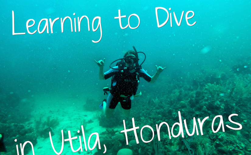 Learning to Dive in Utila, Honduras