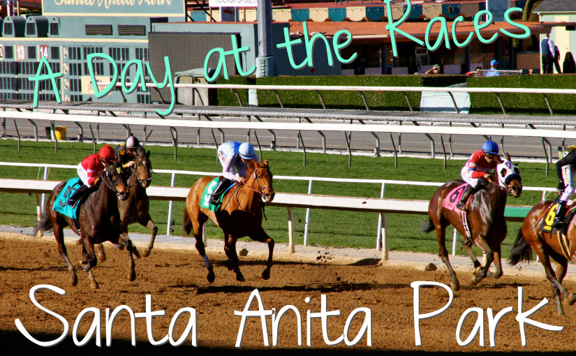 A Day At The Races Yelling at Horses at Santa Anita Park