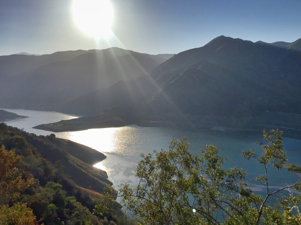A gorgeous reservoir we passed on the way to the trail head. Sunrise is really the best time of day!