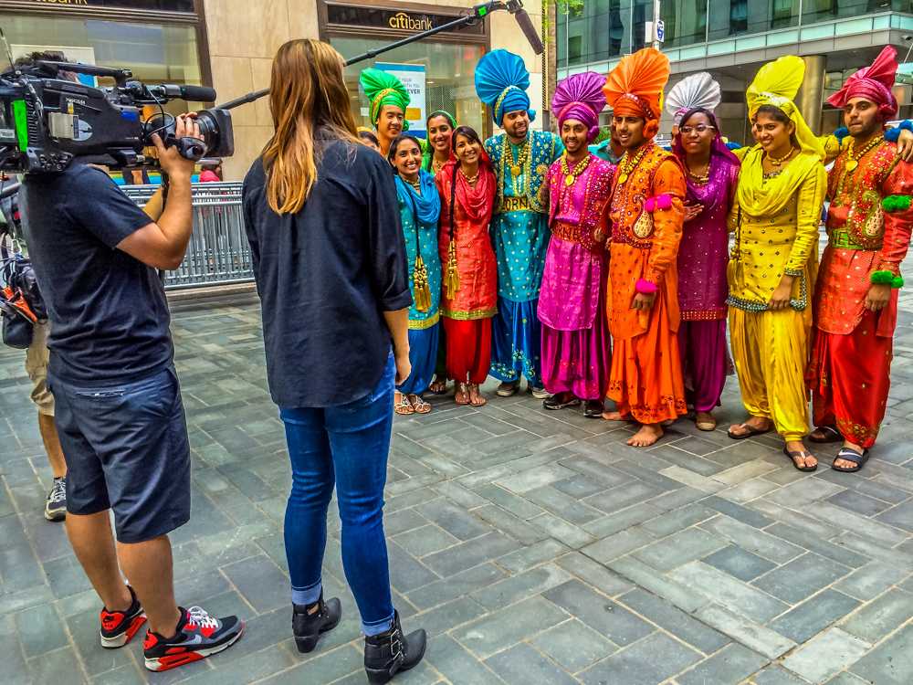 Interviewing interesting people has always been my favorite part of the job. Special thanks to Chris Metcalf for the photo.