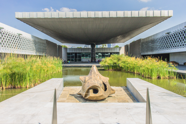 The gorgeous Museo Nacional de Antropología.