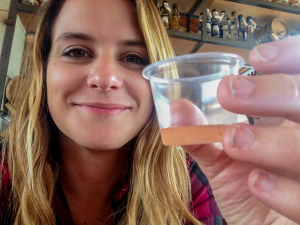 Me + Mezcal tastings in Oaxaca = Boozy face.