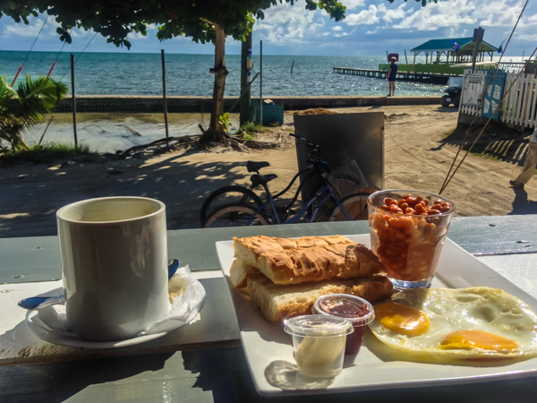 Not a bad view for breakfast, you think?