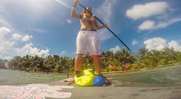 A full day spent paddleboarding on my own to the lesser inhabited North island. 