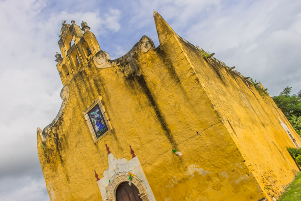 A gorgeous old church in Valladolid. I'm glad we ventured inland to see this pretty town.