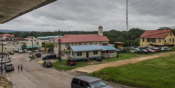 A rare break in the rain in San Ignacio.