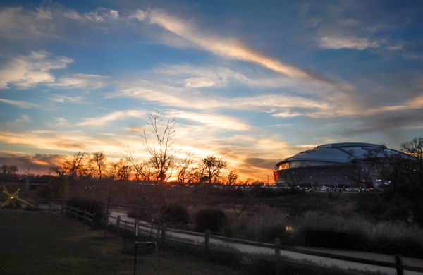 AT&T Stadium, home of the Dallas Cowboys. We had a great time at the game last night, just wish the Cowboys hadn't screwed it up. 