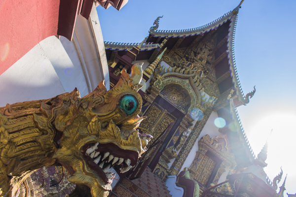 Wat Monthian, not far from my AirBnB. 