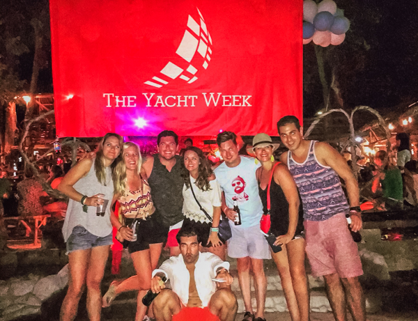 Not every crew at Yacht Week was as drama free as ours! (Photo thanks to Gina!)