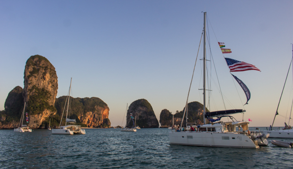 Just off Railay Beach. 