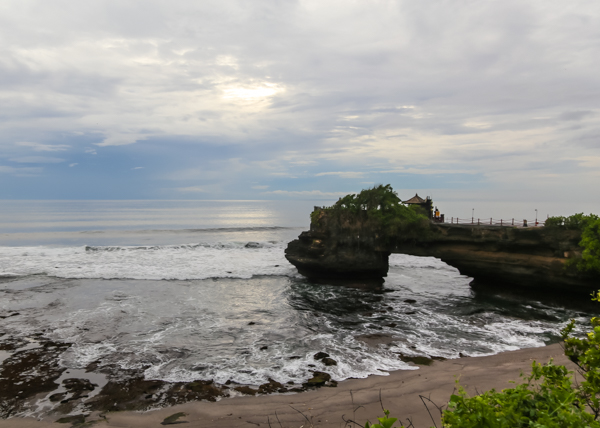 Near Tanah Lot Temple. 