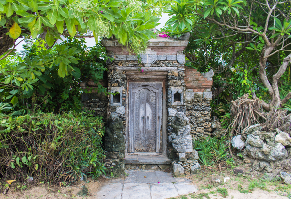 Lots of cool, crumbling doors around here. 