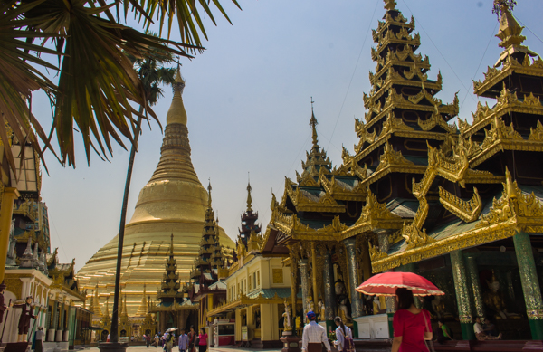 Shwedagon Pagoda - great spot if you love gooooooold. 