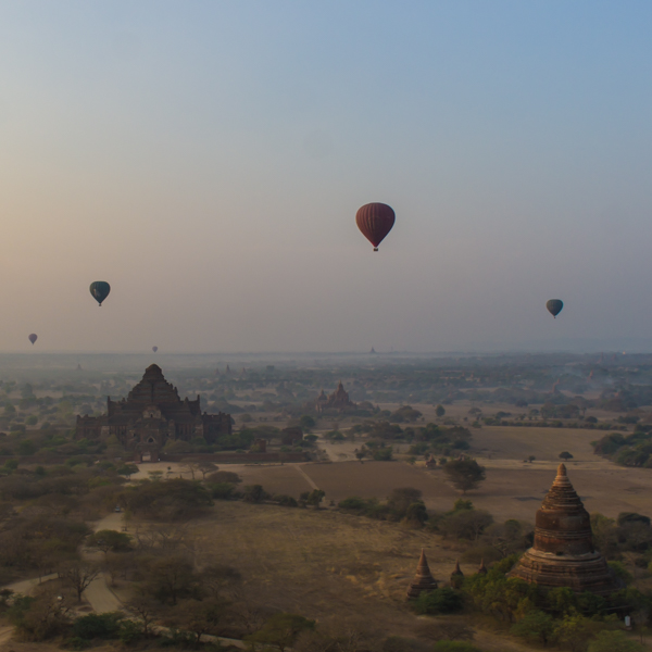 VIDEO: Ballooning Over Bagan
