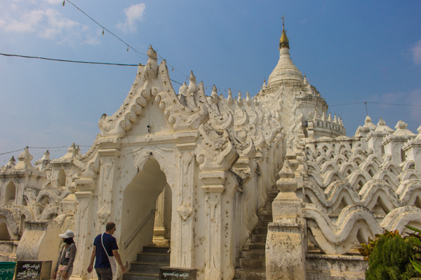 White Temple in Mingun. 