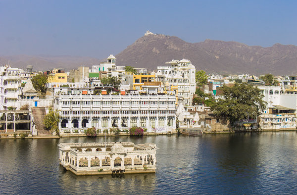 Beautiful Udaipur had a real European feel to it. 