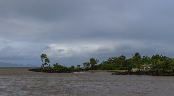 It's barely stopped raining since I've been here in Fiji. Fingers crossed this tropical depression doesn't last long!
