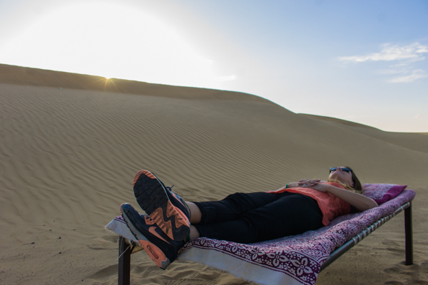 My bed for the night. 